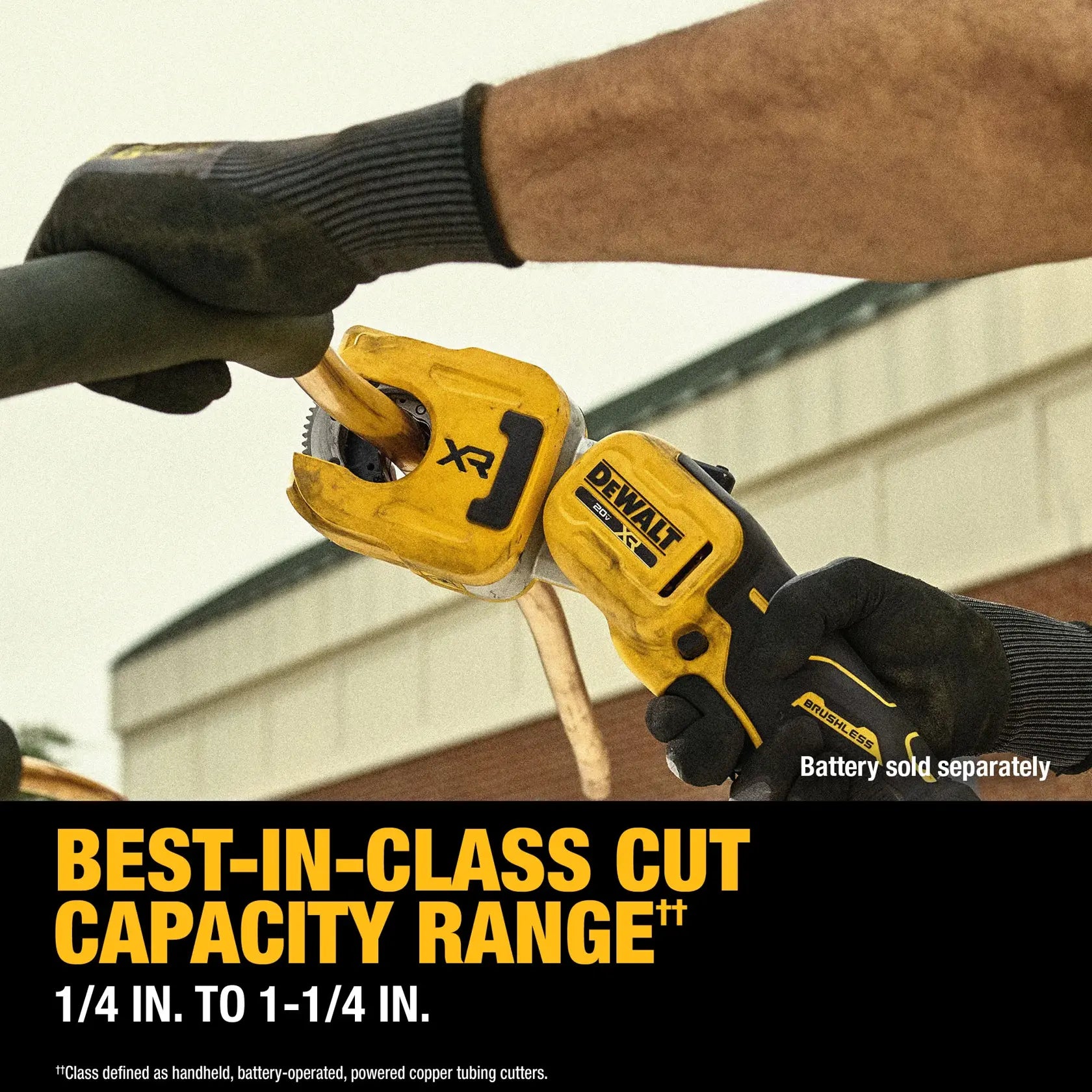 DeWalt DCE154B 20V MAX XR 1-1/4 in. Copper Tubing Cutter (Tool Only) - image 5