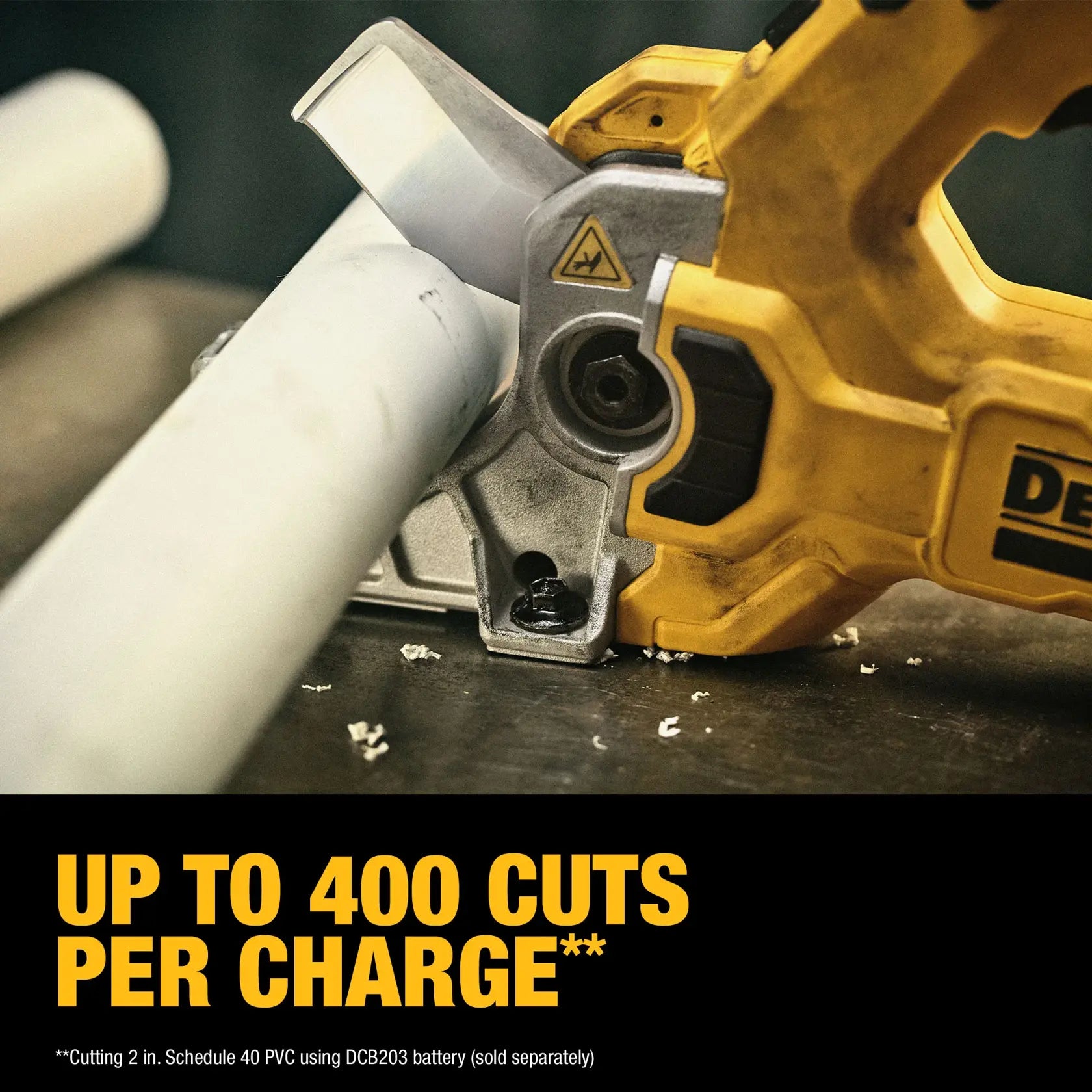 DeWalt DCE180B 20V MAX Plastic Tubing Cutter (Tool Only) - image 5