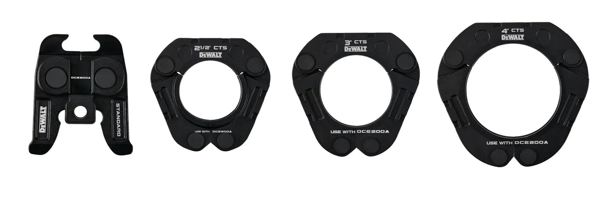 DeWalt DCE201K 2-1/2" to 4" Standard CTS Press Rings and Actuator Kit - image 1