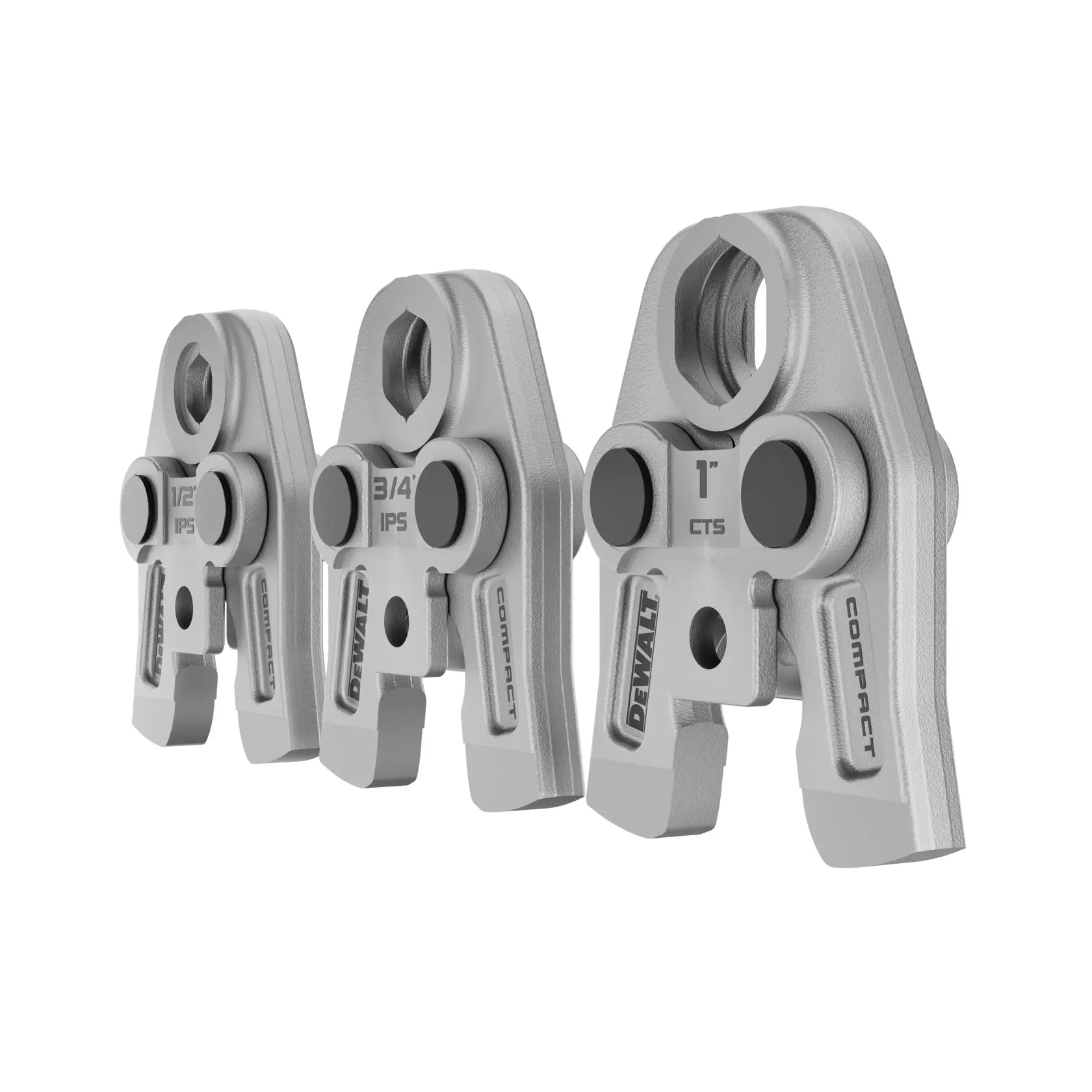 DeWalt DCE212K 1/2" to 1" Compact IPS Press Jaws Kit - image 4