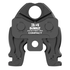 DeWalt DCE215034 Compact 3/4" PEX F1807 Press Jaw - image 2