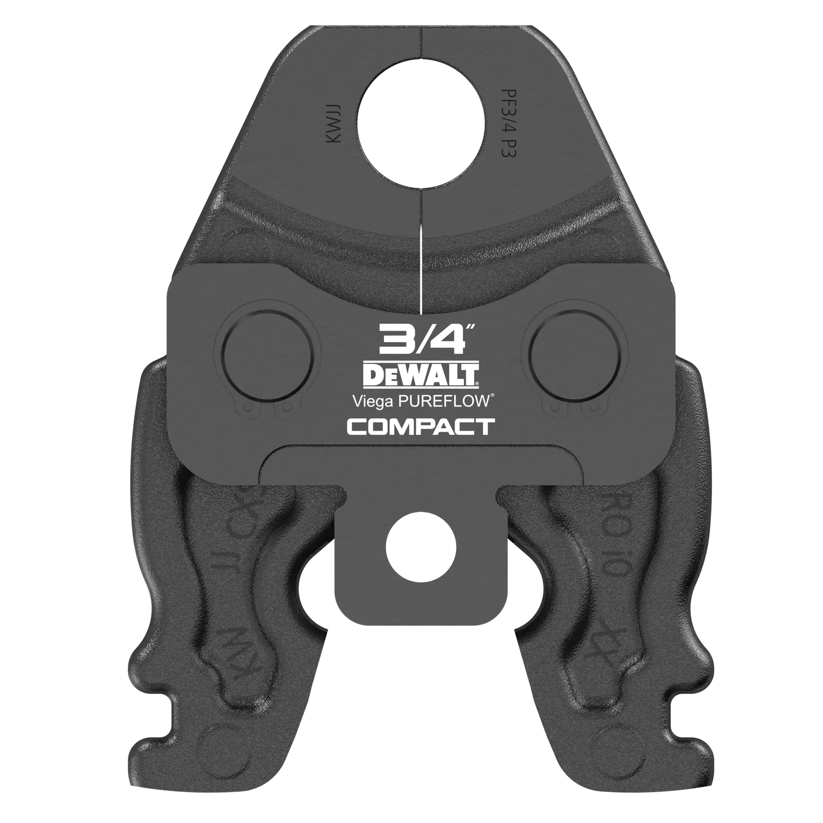 DeWalt DCE216034 Compact 3/4" Pureflow Press Jaw - image 2