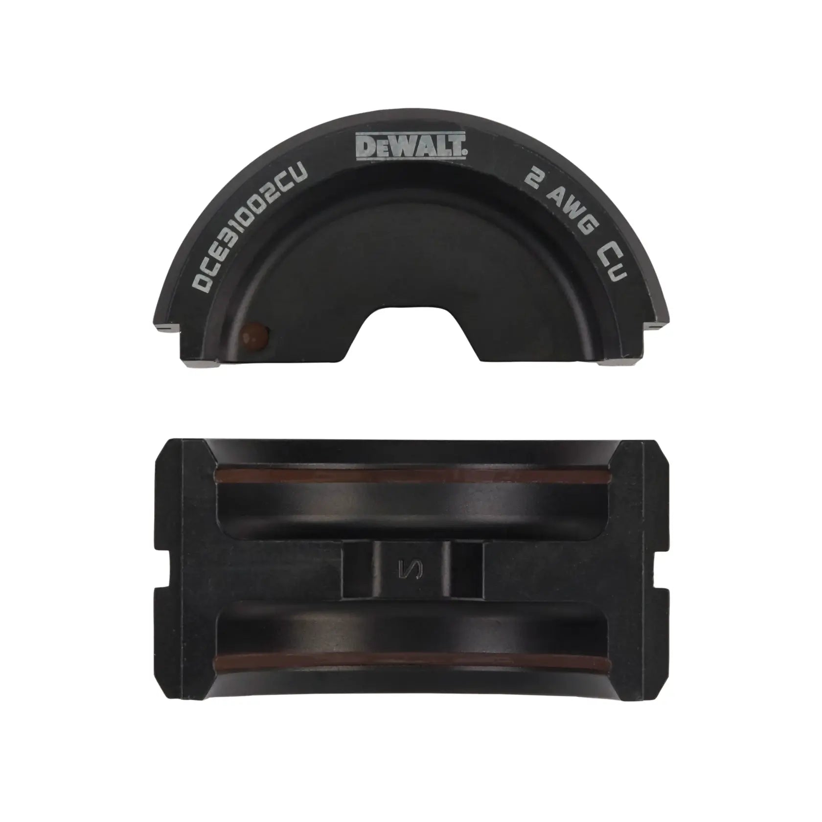DeWalt DCE31002CU 2 AWG Copper U-Die Set for DCE310 Crimper - image 1