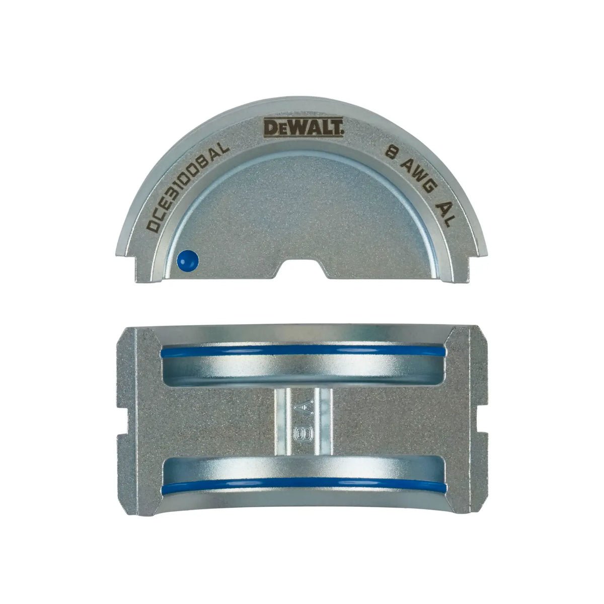 DeWalt DCE31008AL 8 AWG Aluminum U-Die Set for DCE310 Crimper - image 1