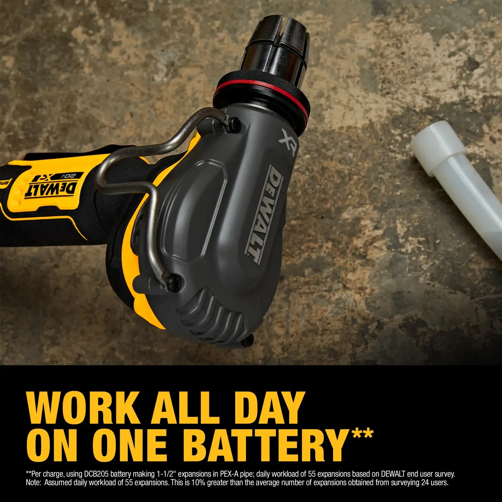 DeWalt DCE410P1 20V MAX XR 1-1/2 in. PEX EXPander Kit - image 7