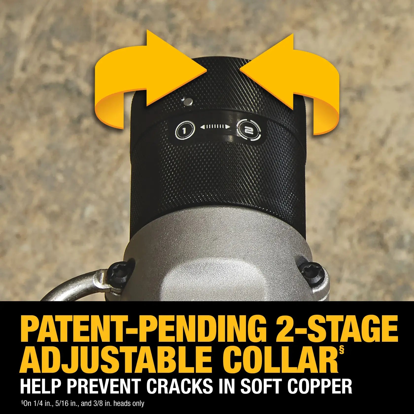 DeWalt DCE450D1 20V MAX Copper Swage Tool Kit - image 6