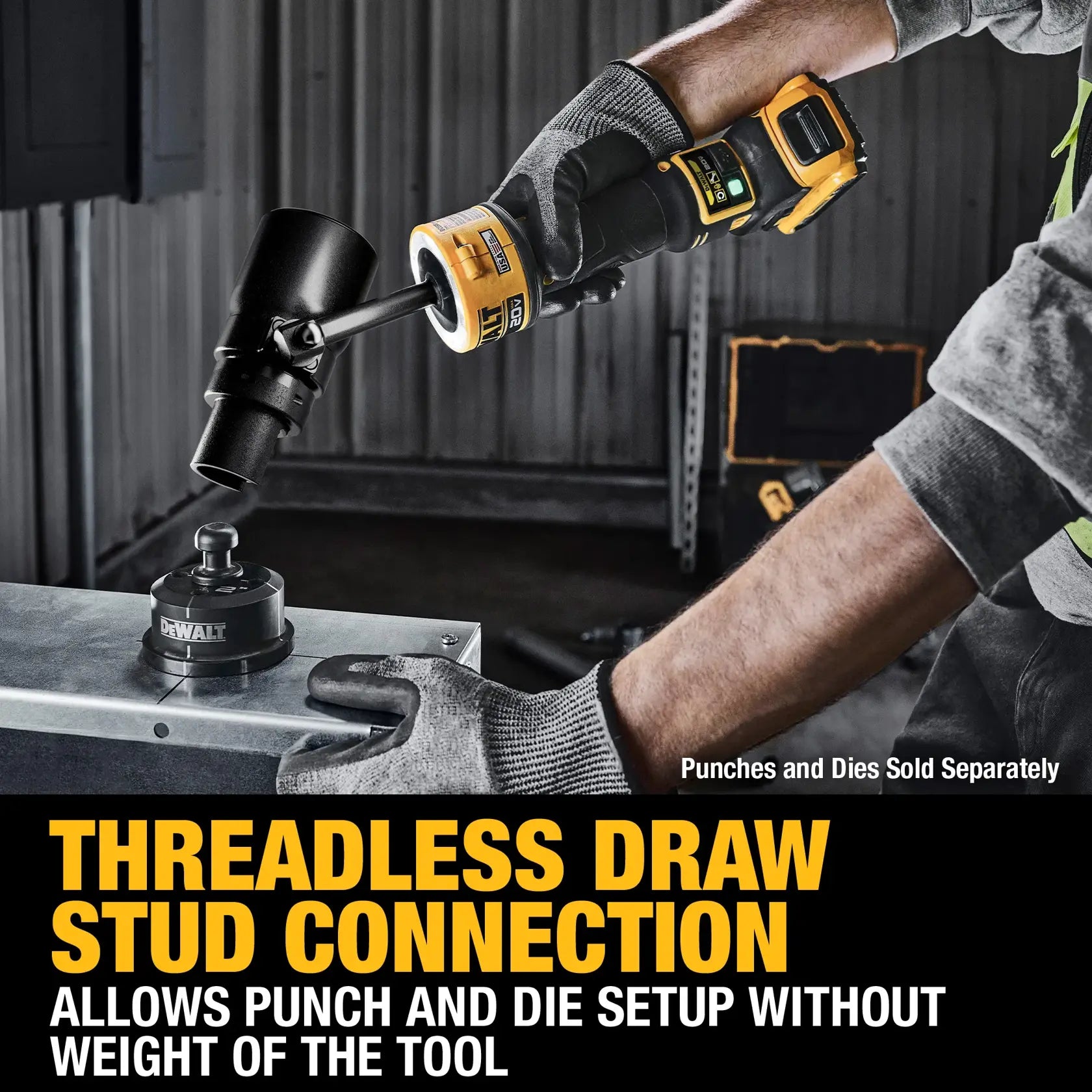 DeWalt DCE600D1 20V MAX Hydraulic Knockout Tool Kit - image 7