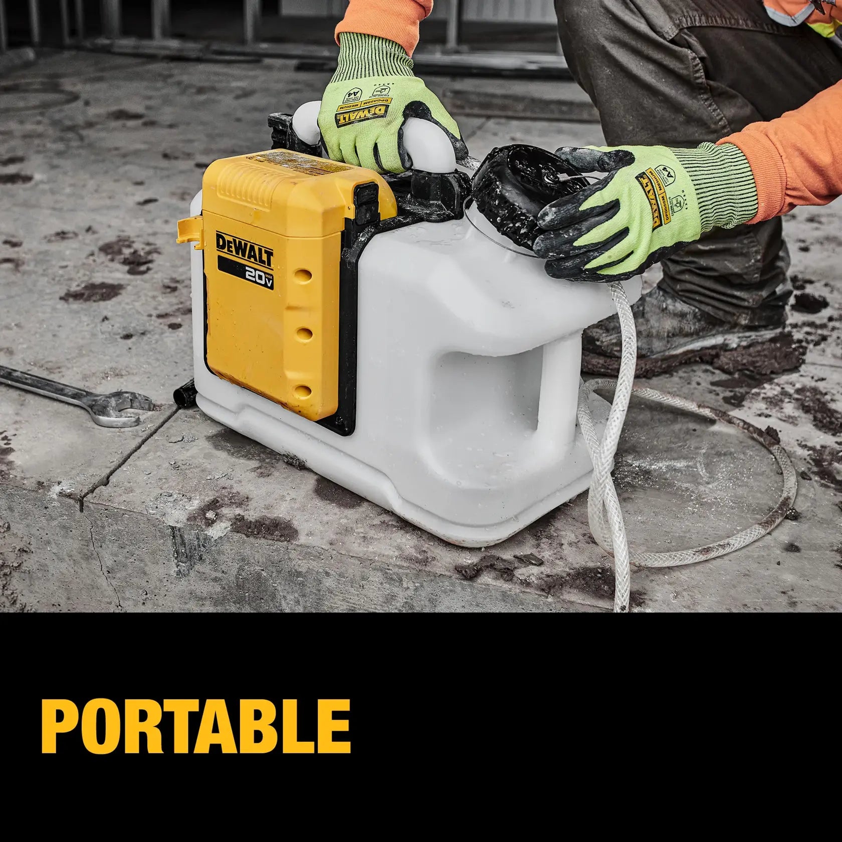 DeWalt DCE6820B 20V MAX POWERED Water Tank (Tool Only) - image 5