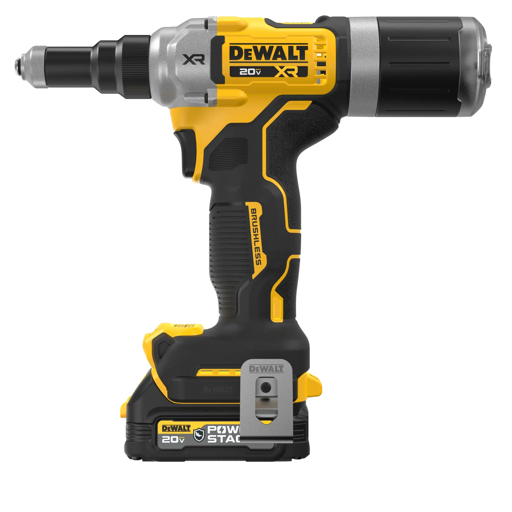 DeWalt DCF414GE2 20V MAX XR 1/4 in. Brushless Rivet Tool Kit - image 2