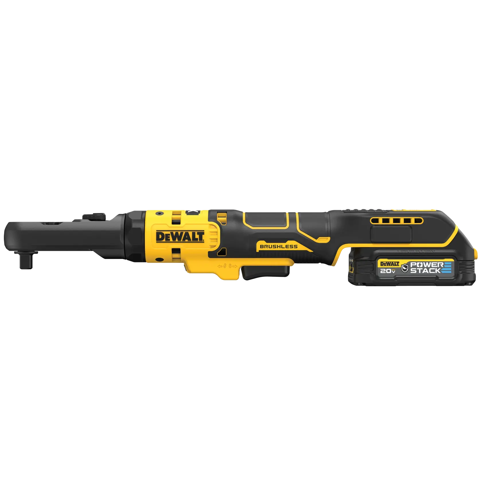 DeWalt DCF510GE1 20V MAX XR Brushless Cordless 3/8-in & 1/2-in Sealed Head Ratchet with (1) POWERSTACK Battery - image 2