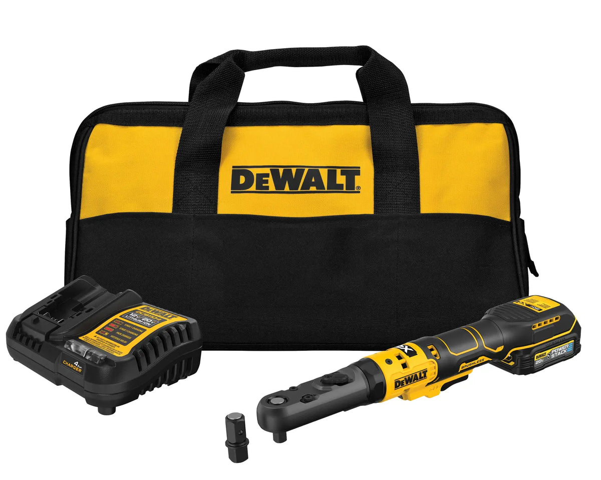 DeWalt DCF510GE1 20V MAX XR Brushless Cordless 3/8-in & 1/2-in Sealed Head Ratchet with (1) POWERSTACK Battery - image 1