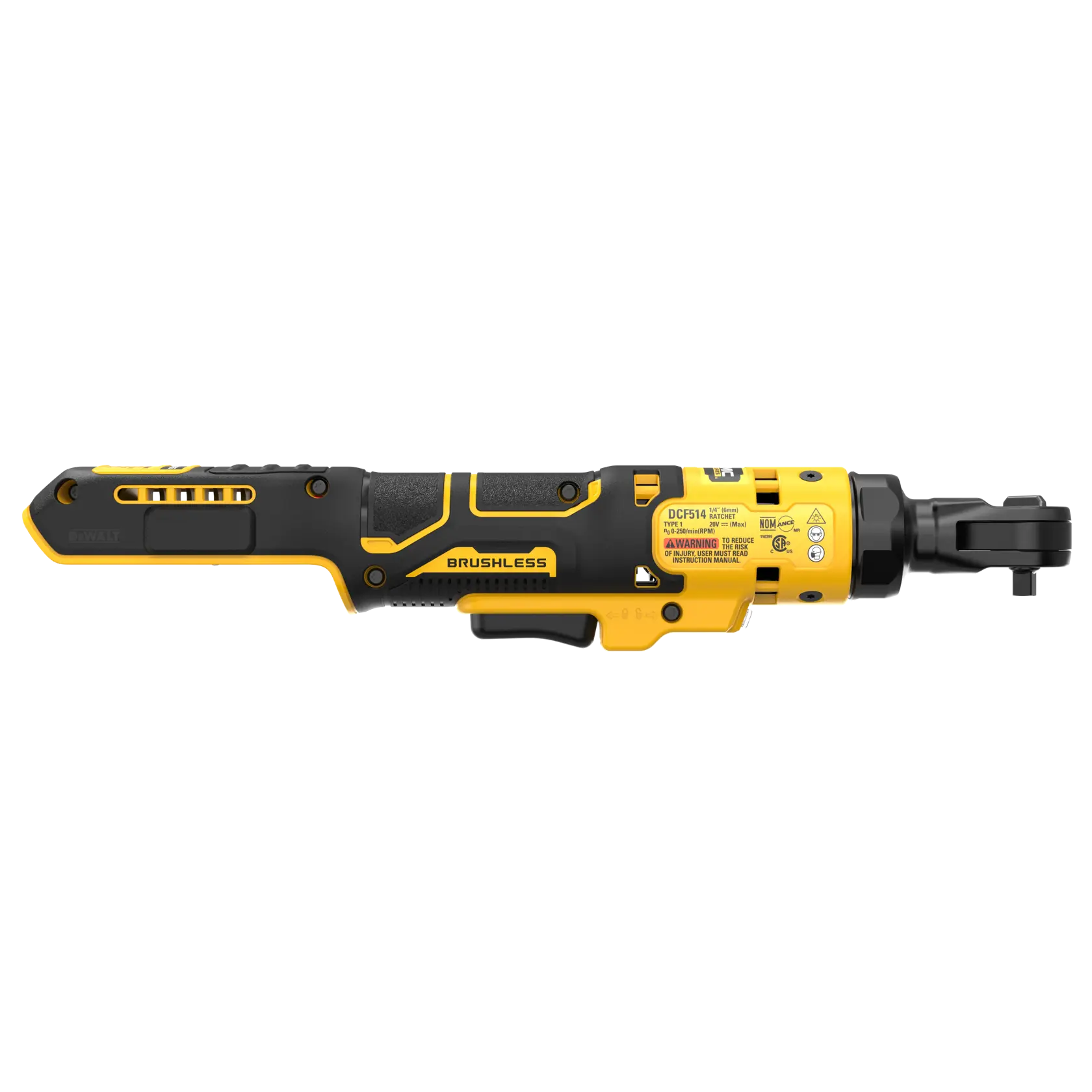DeWalt DCF514B ATOMIC 20V MAX Brushless 1/4" Ratchet, Tool Only - image 4