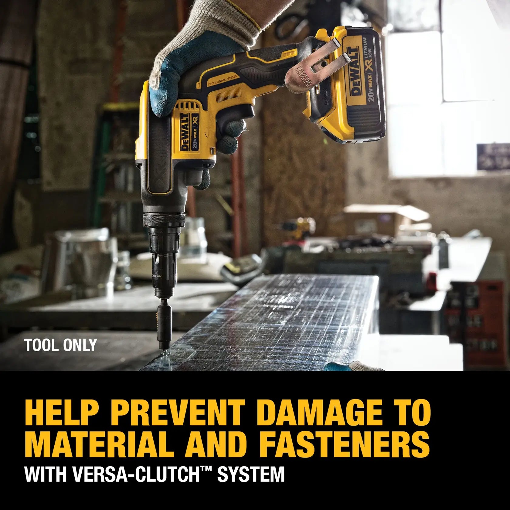 DeWalt DCF622B 20V MAX XR VERSA-CLUTCH Adjustable Torque Screwgun (Tool Only) - image 4