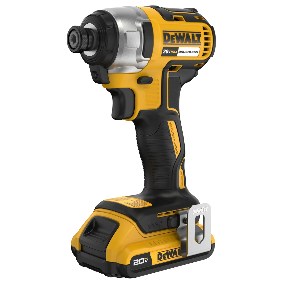 DeWalt DCF787D1 20V MAX 1/4 in. Brushless Cordless Impact Driver Kit - image 1