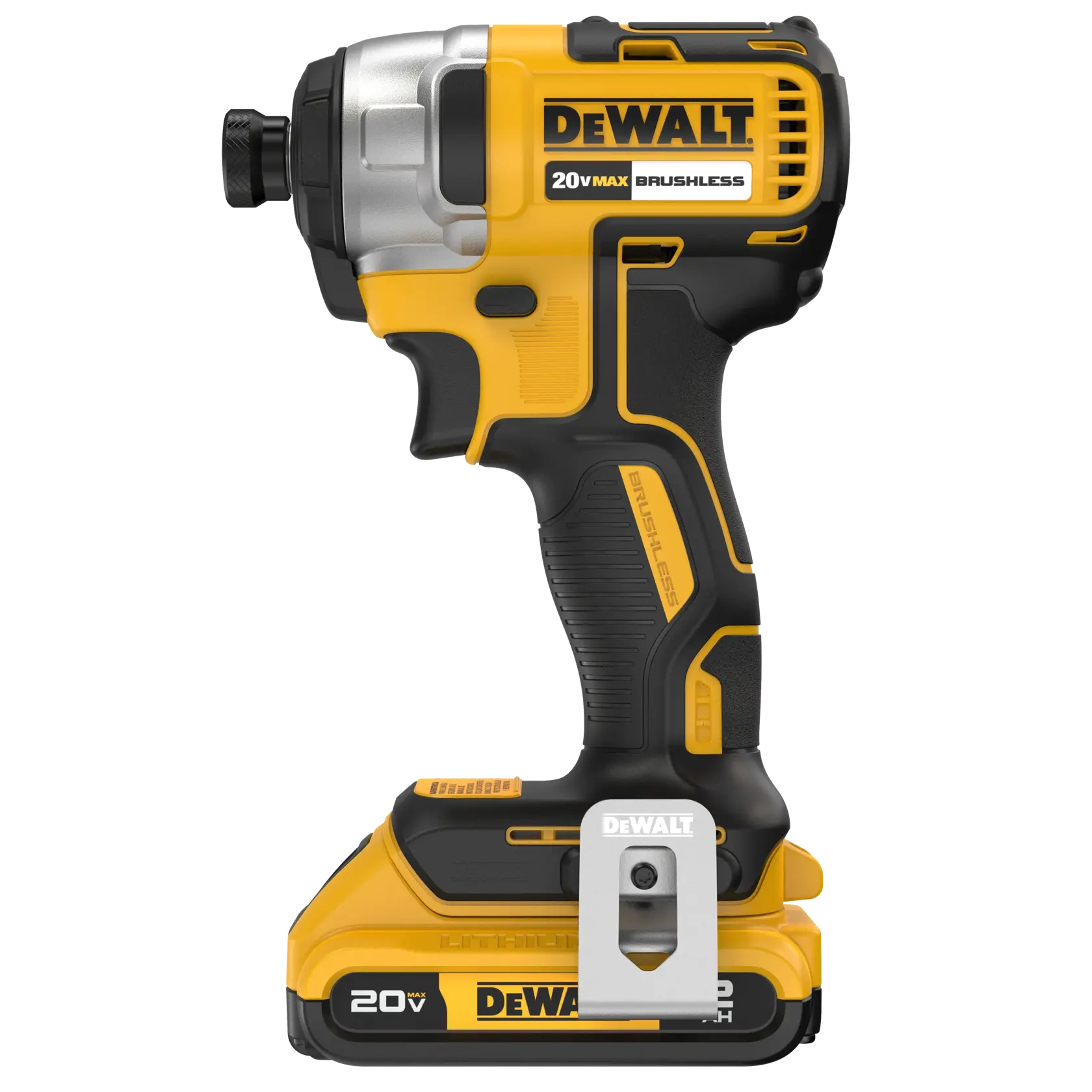 DeWalt DCF787D1 20V MAX 1/4 in. Brushless Cordless Impact Driver Kit - image 4