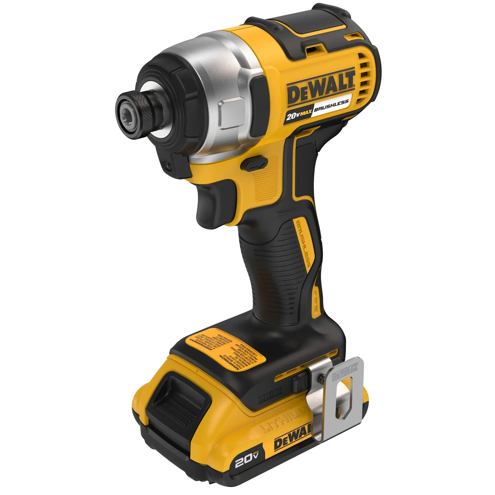 DeWalt DCF787D1 20V MAX 1/4 in. Brushless Cordless Impact Driver Kit - image 5