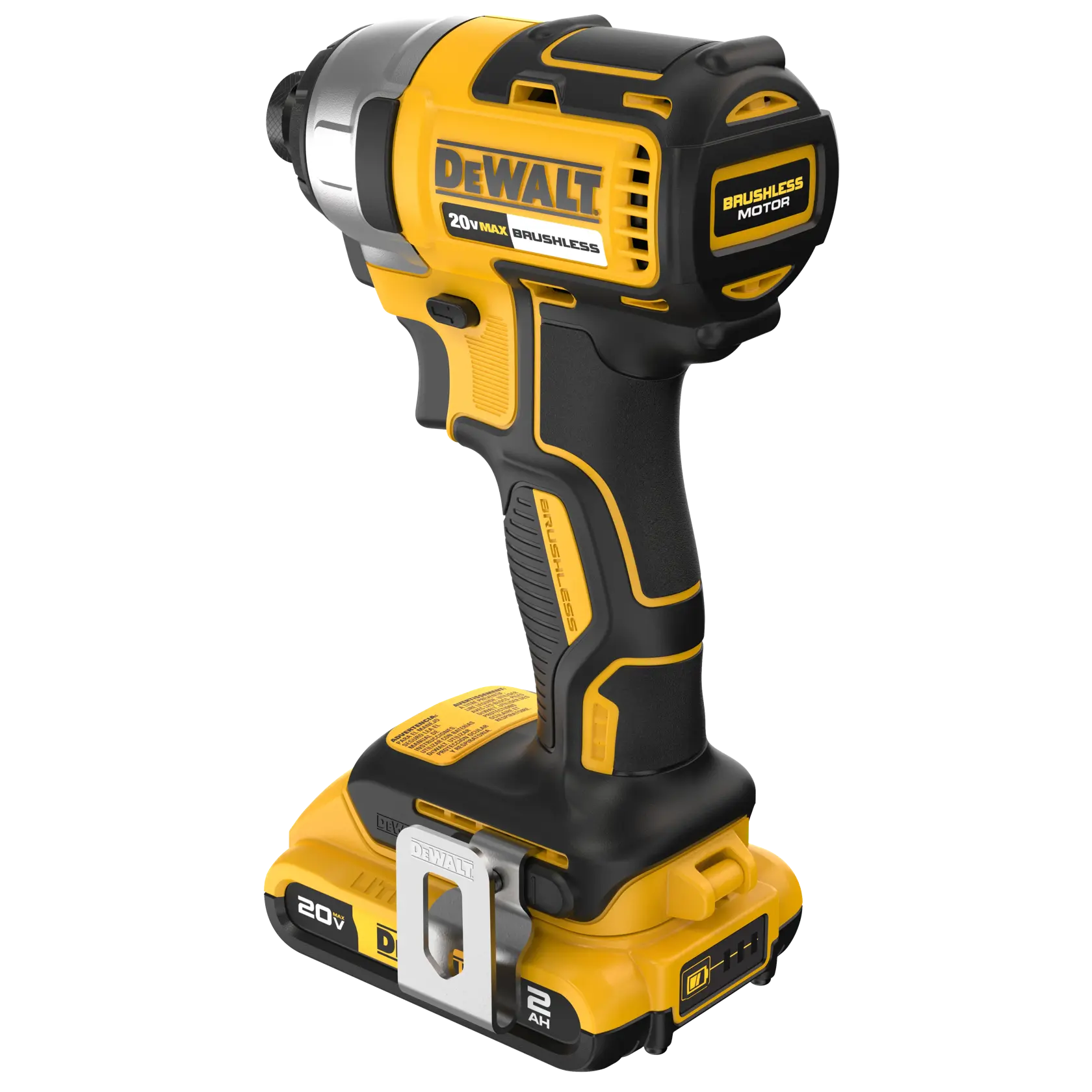 DeWalt DCF787D1 20V MAX 1/4 in. Brushless Cordless Impact Driver Kit - image 7