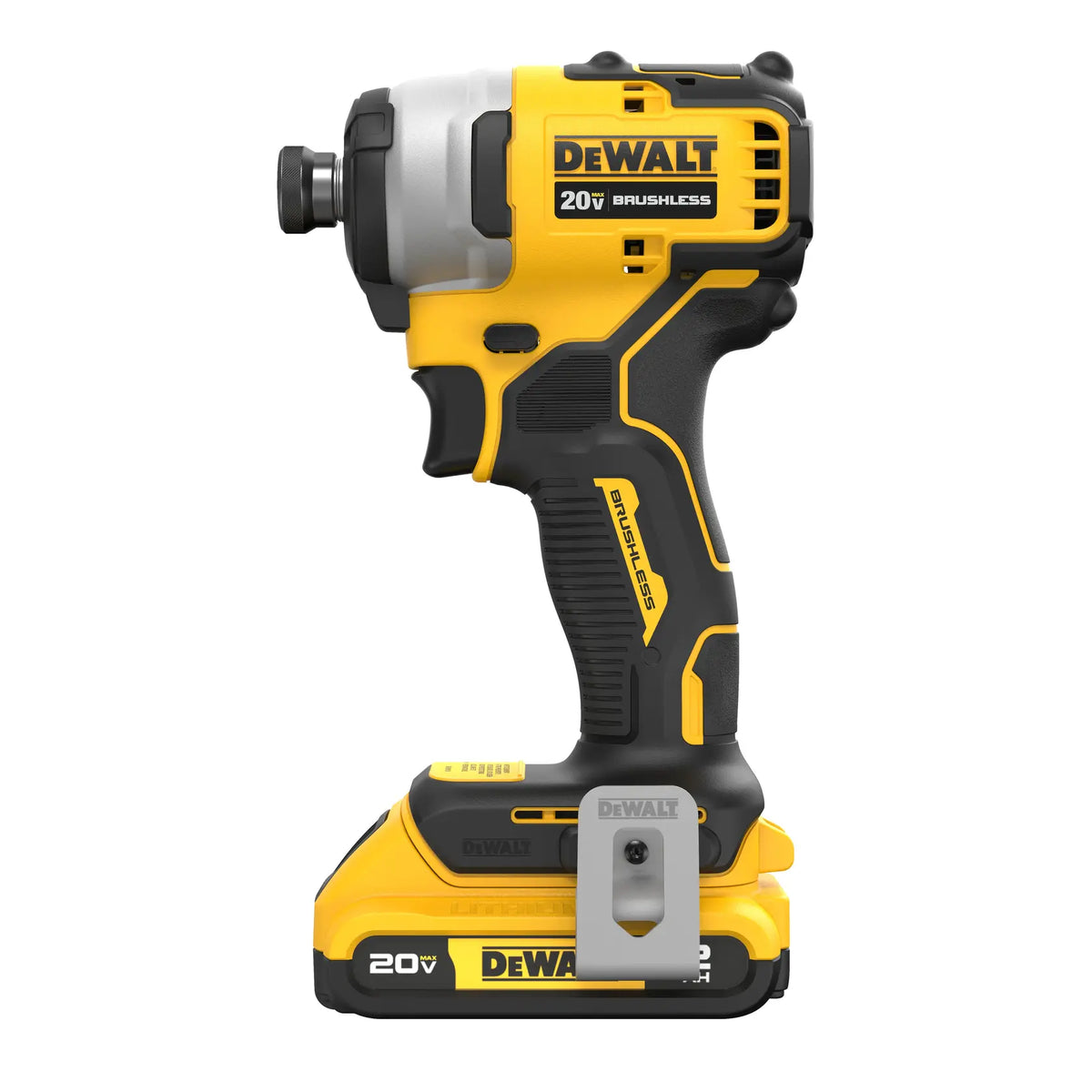 DeWalt DCF809D1 ATOMIC COMPACT SERIES 20V MAX 1/4 in. Brushless Cordless Compact Impact Driver Kit - image 1