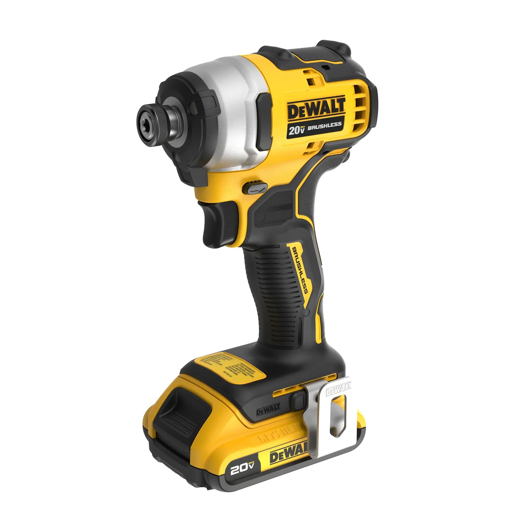 DeWalt DCF809D1 ATOMIC COMPACT SERIES 20V MAX 1/4 in. Brushless Cordless Compact Impact Driver Kit - image 5
