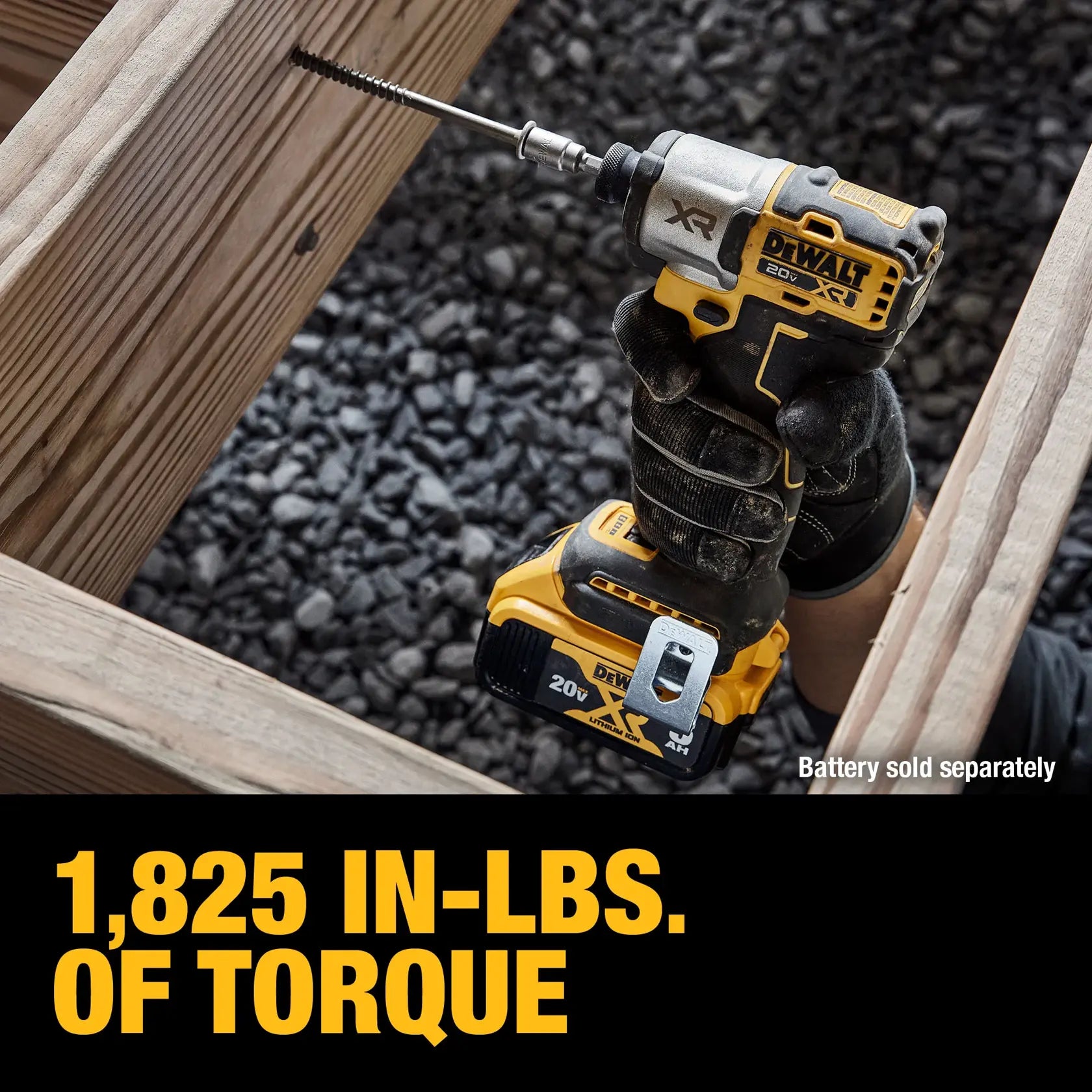 DeWalt DCF845B 20V MAX XR 3-Speed Impact 1/4-in Driver (Tool Only) - image 6