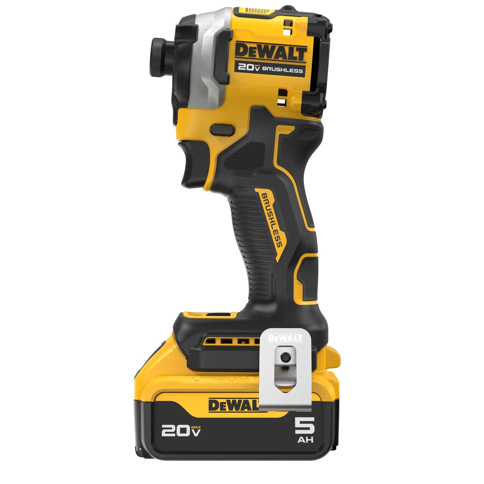 DeWalt DCF850P1 20V MAX ATOMIC Brushless Cordless 3-Speed 1/4-in Impact Driver Kit - image 2