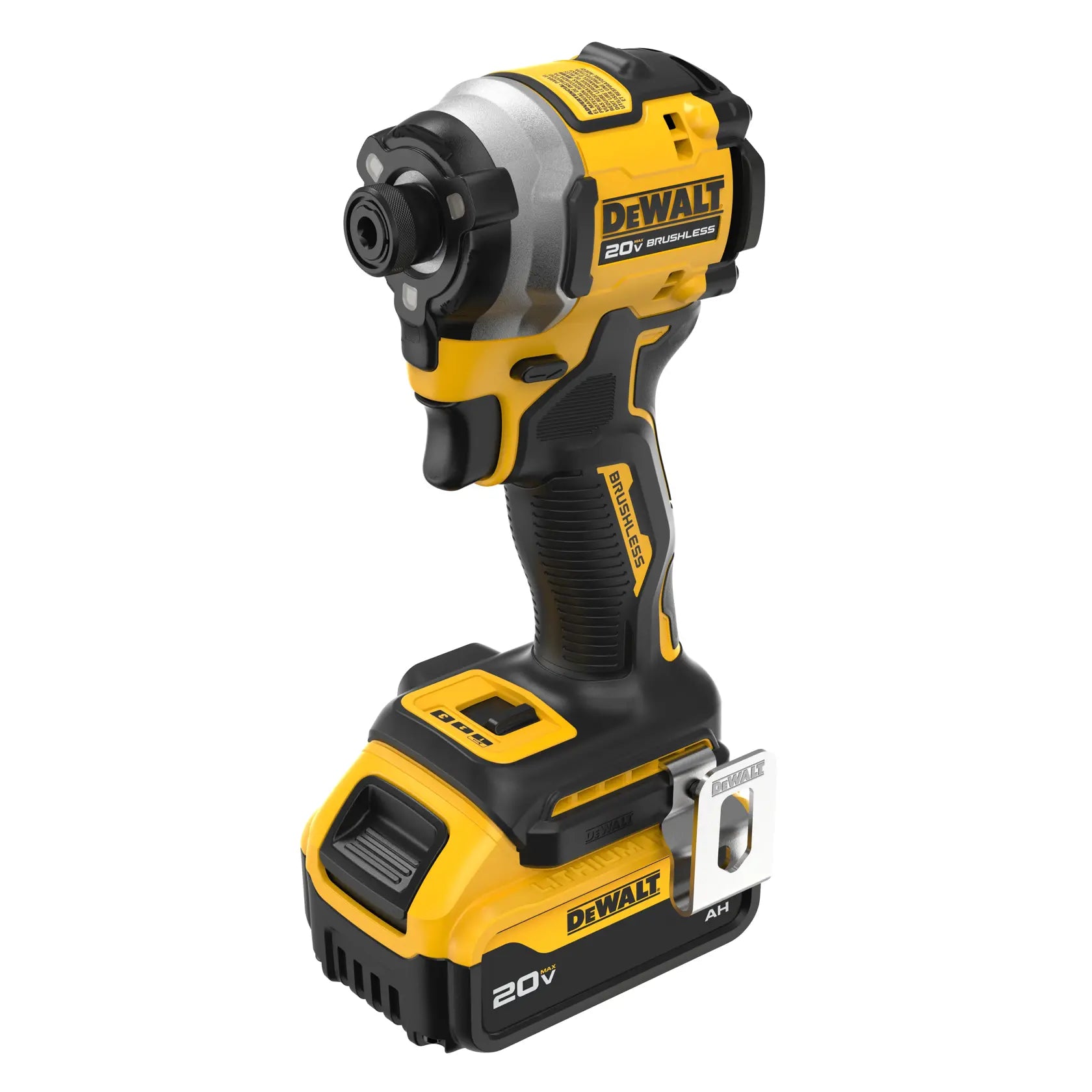 DeWalt DCF850P1 20V MAX ATOMIC Brushless Cordless 3-Speed 1/4-in Impact Driver Kit - image 3