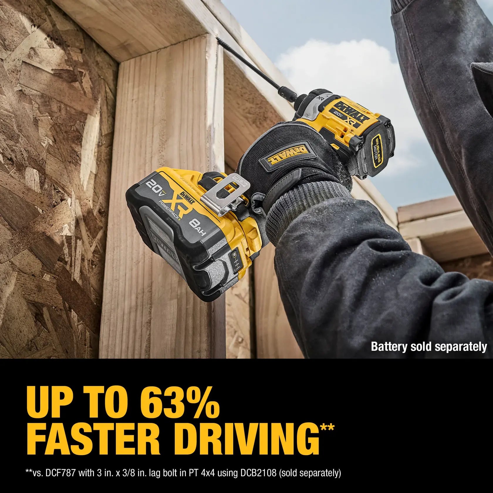 DeWalt DCF860B 20V MAX XR 1/4-in 3-Speed Brushless High Torque Impact Driver (Tool Only) - image 6