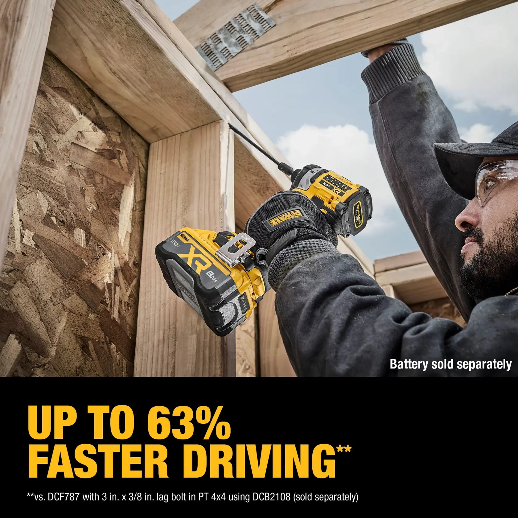 DeWalt DCF860B 20V MAX XR 1/4-in 3-Speed Brushless High Torque Impact Driver (Tool Only) - image 7