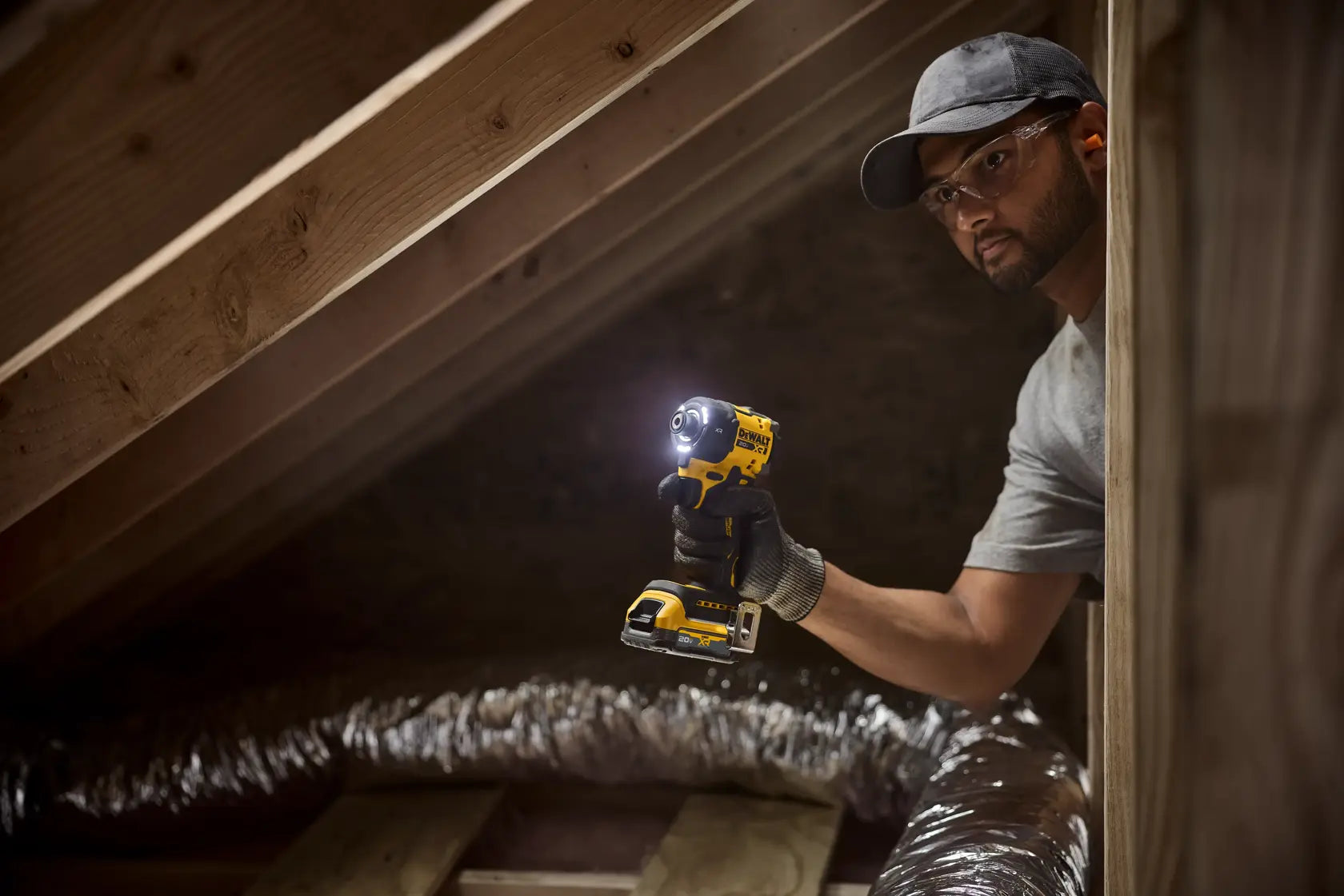 DeWalt DCF870E1 20V MAX XR Brushless Cordless 1/4-in Quiet Hydraulic Impact Driver Kit with XR POWERSTACK - image 10