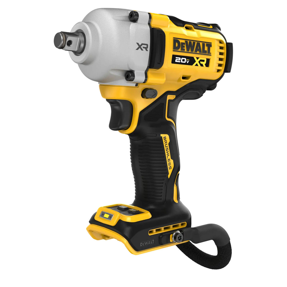 DeWalt DCF891BLR 20V MAX XR 1/2" Mid-Range Impact Wrench With Lanyard Ready Attachment Point - image 1