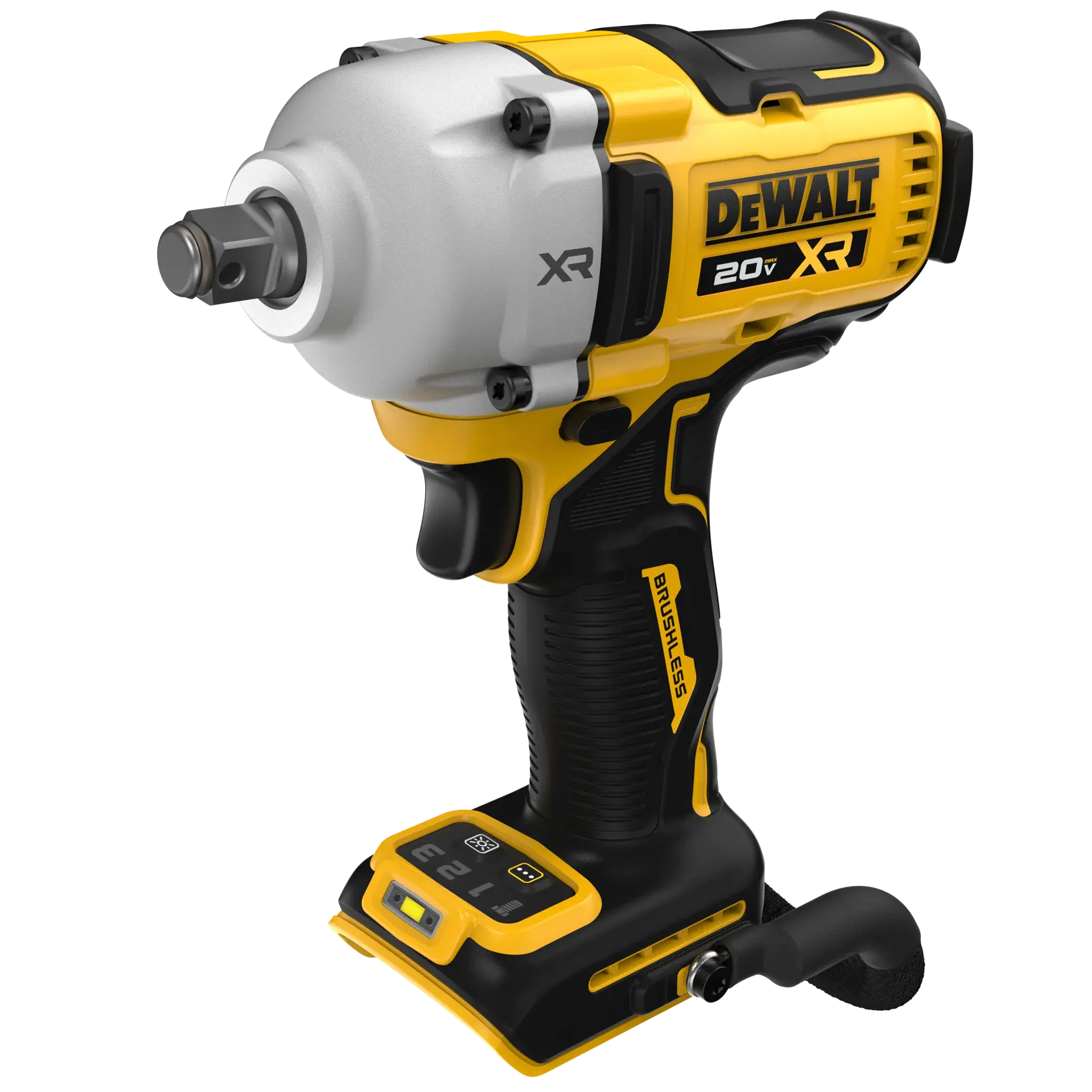 DeWalt DCF891BLR 20V MAX XR 1/2" Mid-Range Impact Wrench With Lanyard Ready Attachment Point - image 3
