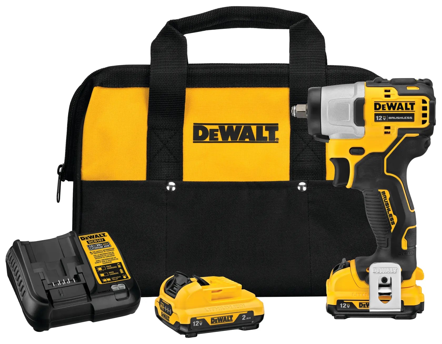 DeWalt DCF902F2 12V MAX 3/8-in Brushless Impact Wrench Kit - image 1