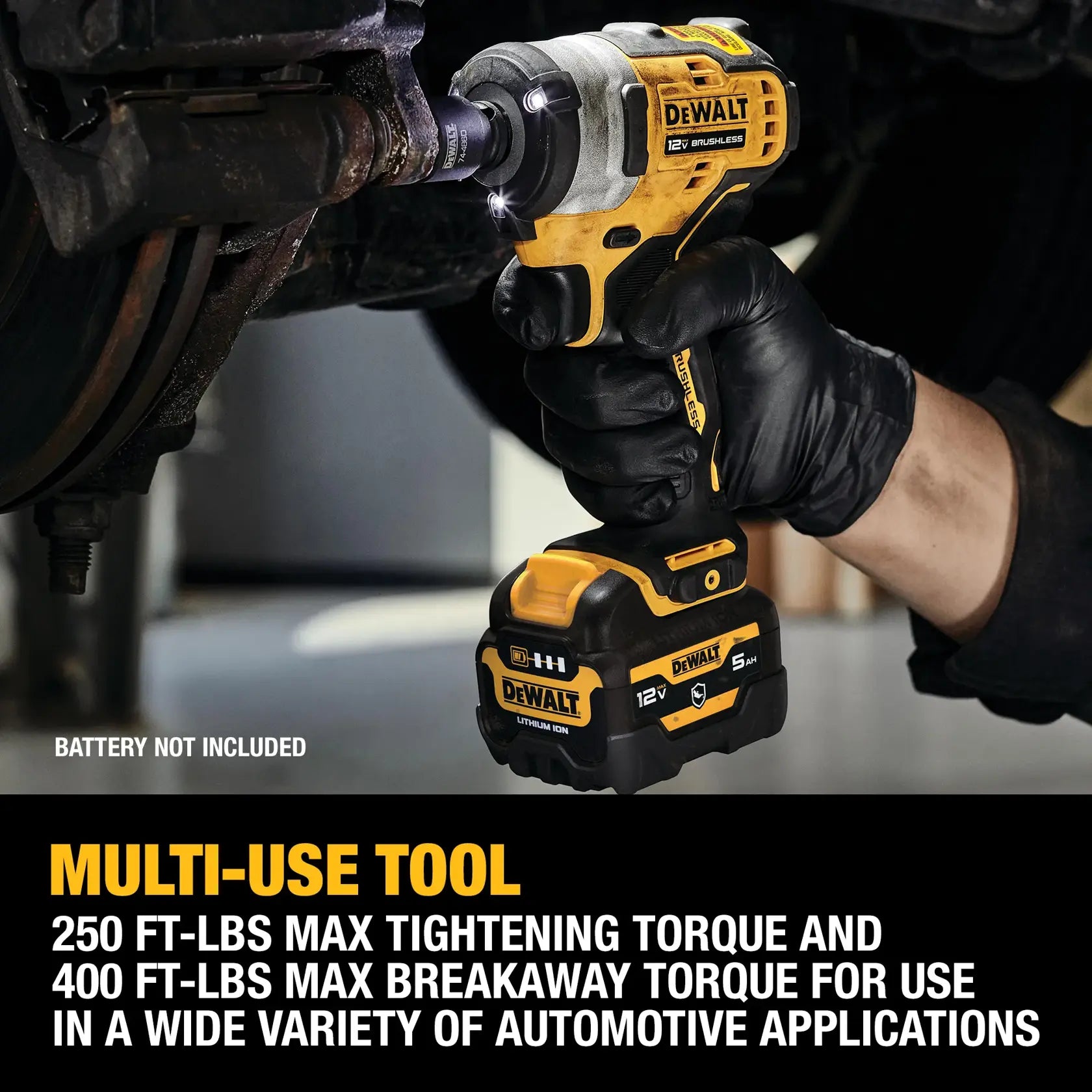 DeWalt DCF903B XTREME 12V MAX 3/8 in. Brushless Cordless Impact Wrench (Tool Only) - image 5