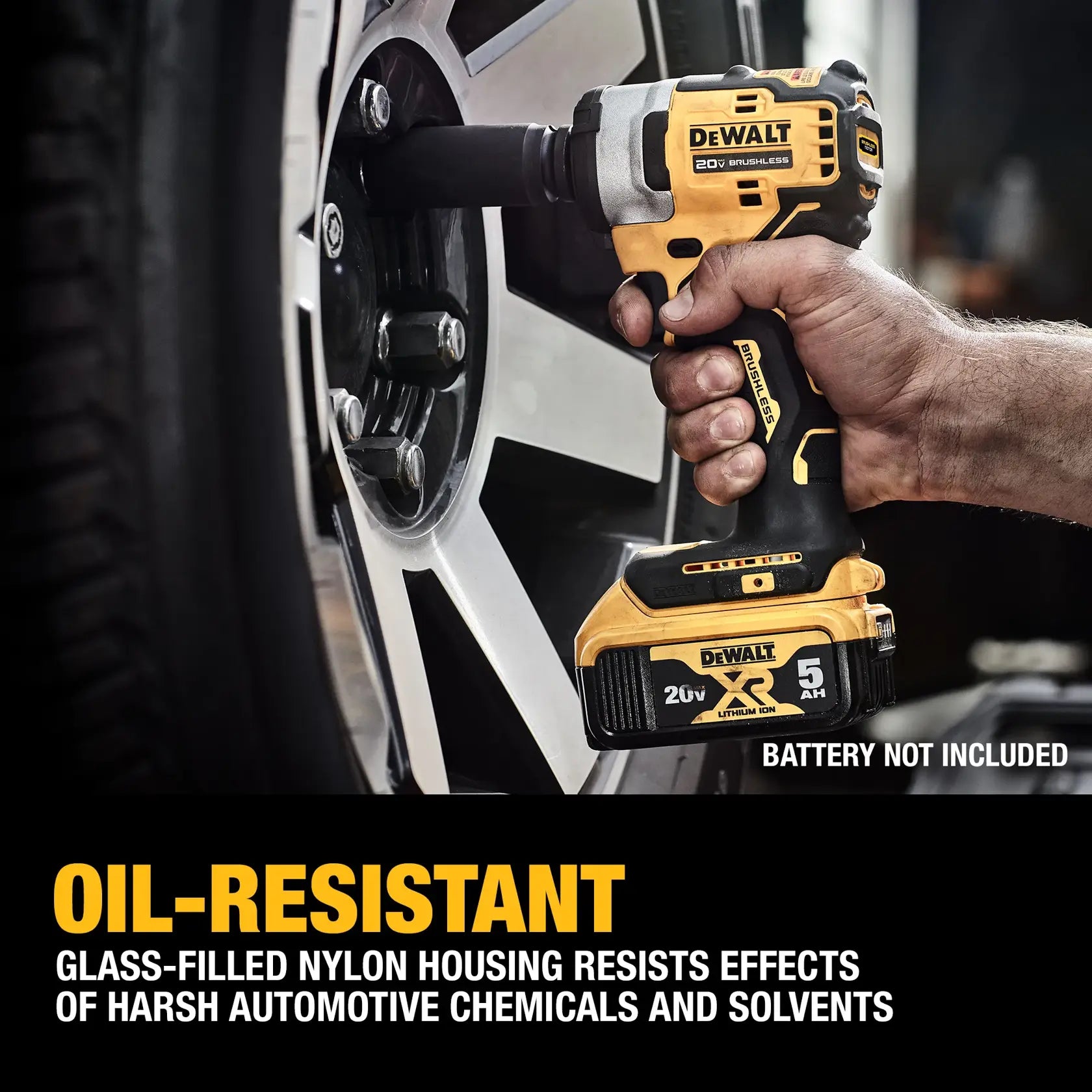 DeWalt DCF911B 20V MAX 1/2-in Cordless Impact Wrench With Hog Ring Anvil (Tool Only) - image 6