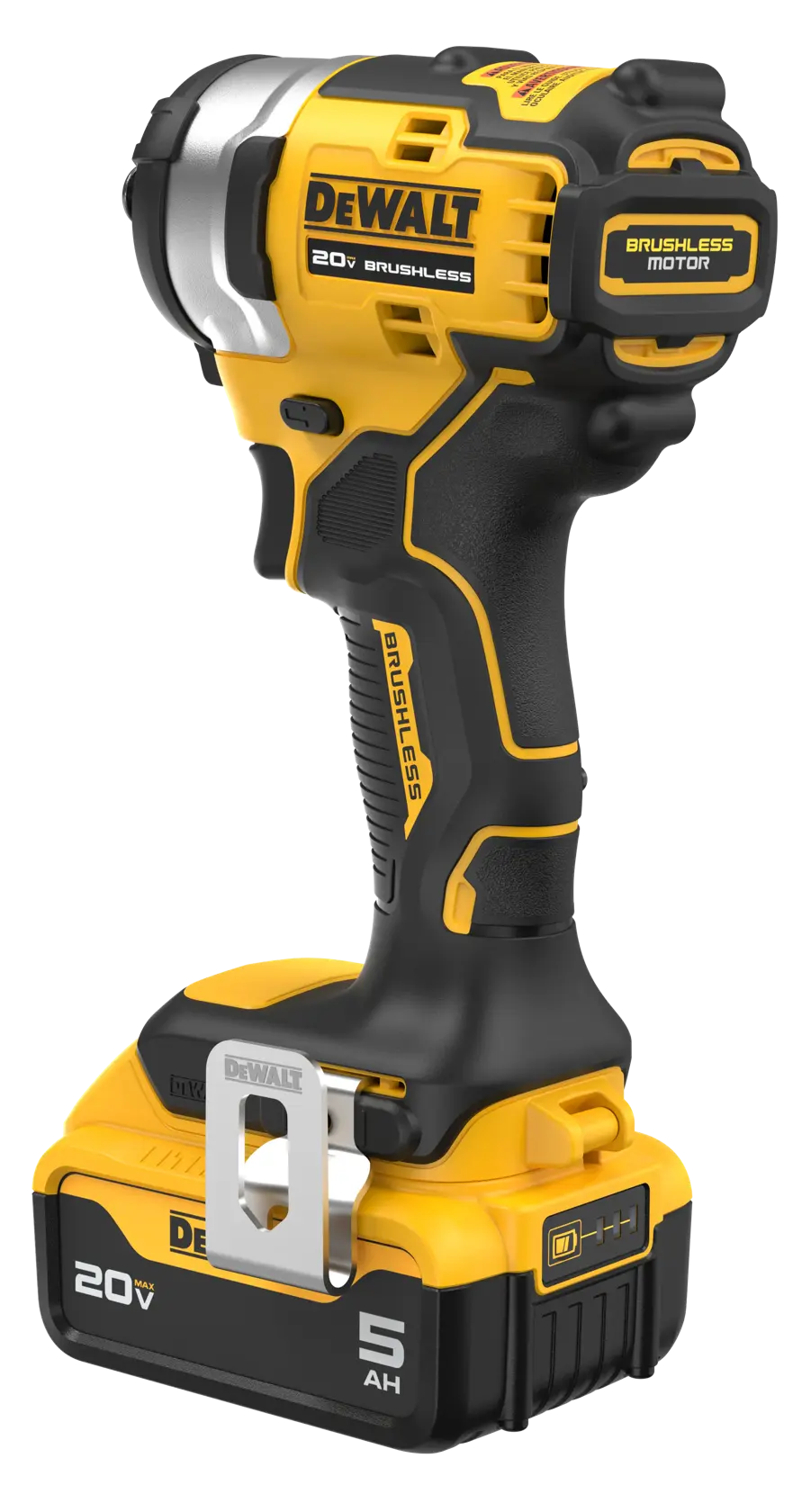 DeWalt DCF911P2 20V MAX 1/2-in Cordless Impact Wrench with Hog Ring Anvil with (2) 5Ah Batteries - image 3