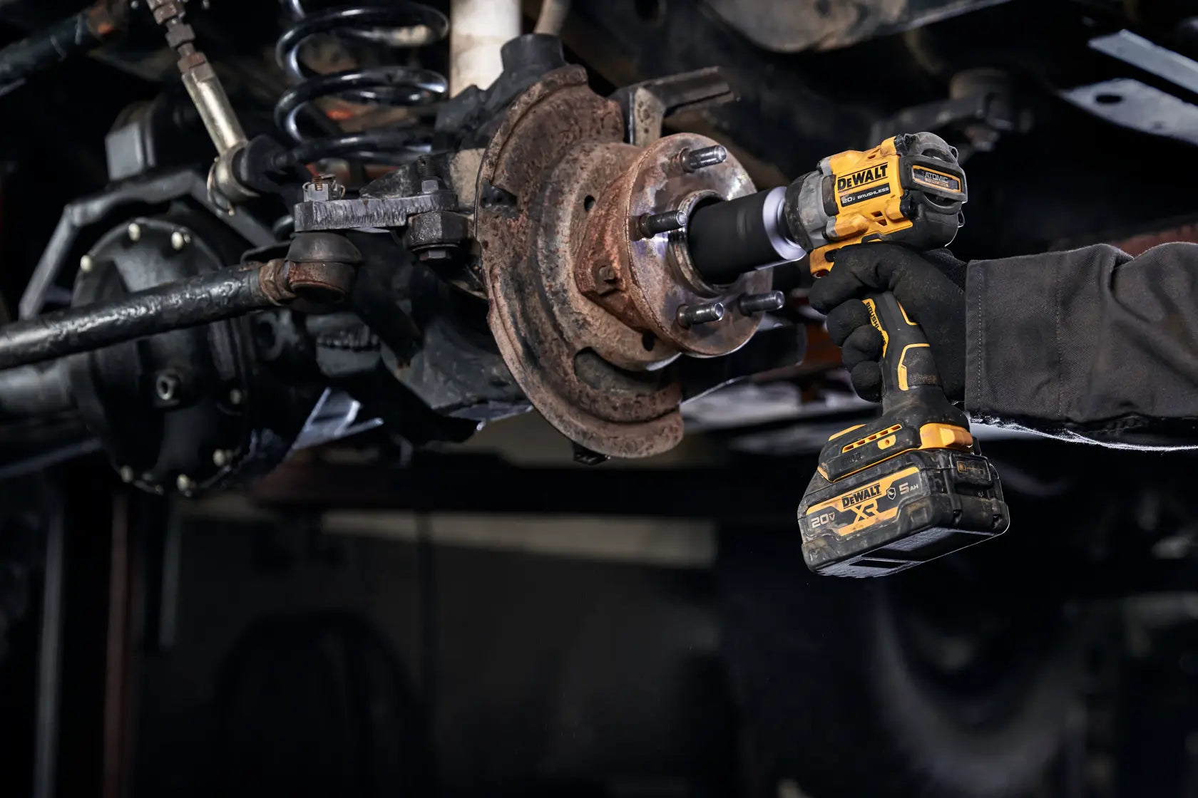 DeWalt DCF923B ATOMIC 20V MAX 3/8-in Cordless Impact Wrench With Hog Ring Anvil (Tool Only) - image 6