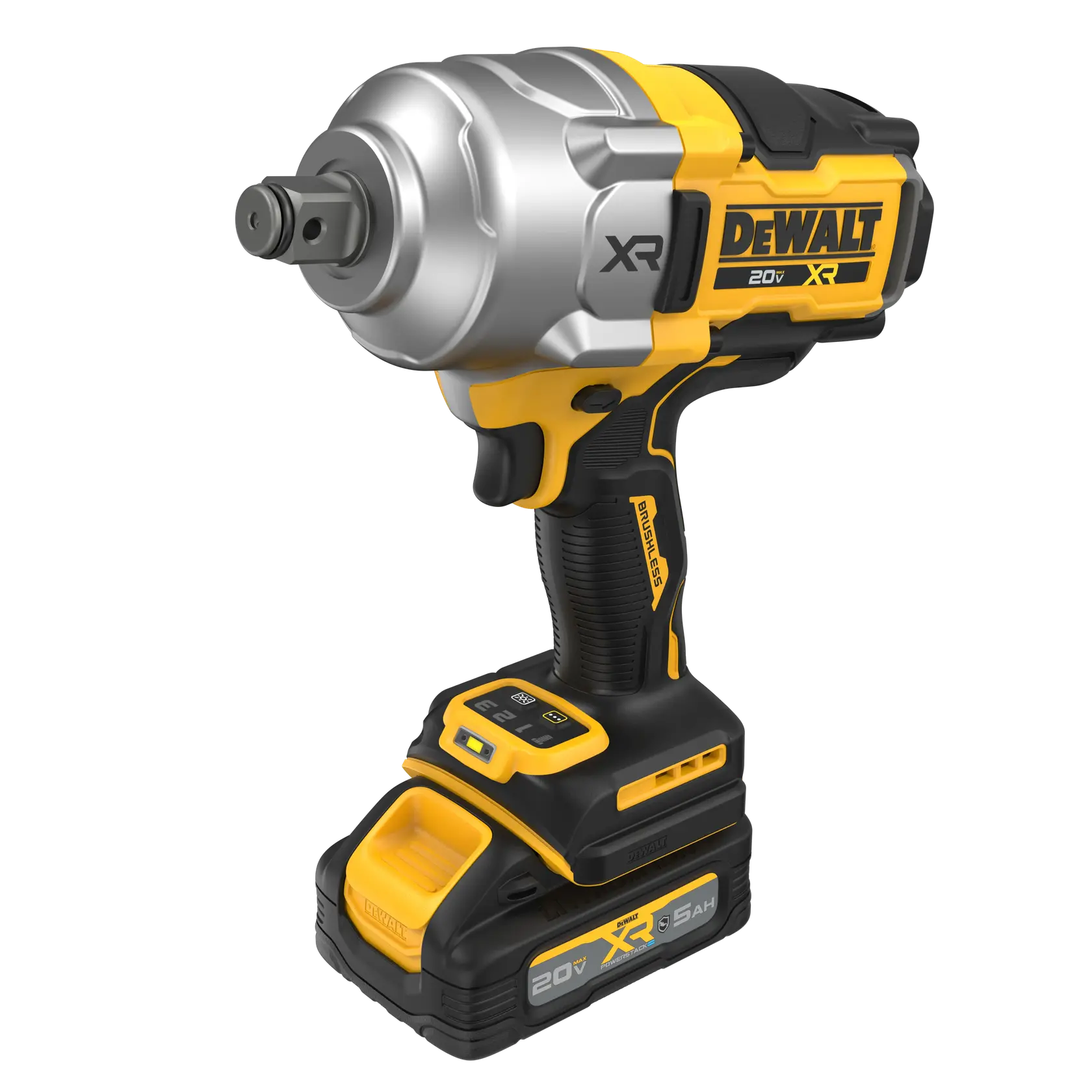 DeWalt DCF964GH1 20V MAX XR 3/4-in Brushless High Torque Impact Wrench With Hog Ring Anvil Kit and XR POWERSTACK - image 3