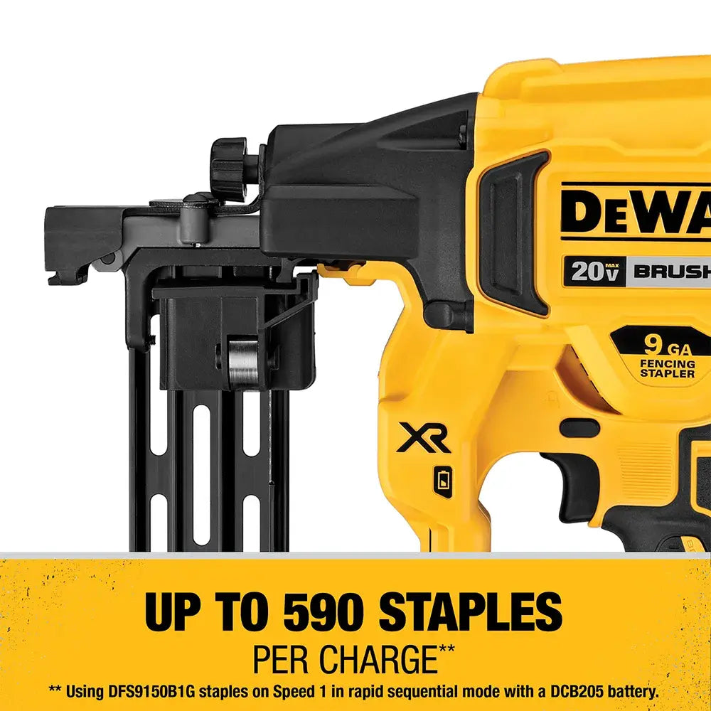 DeWalt DCFS950B 20V MAX XR 9ga Cordless Fencing Stapler (Tool Only) - image 6