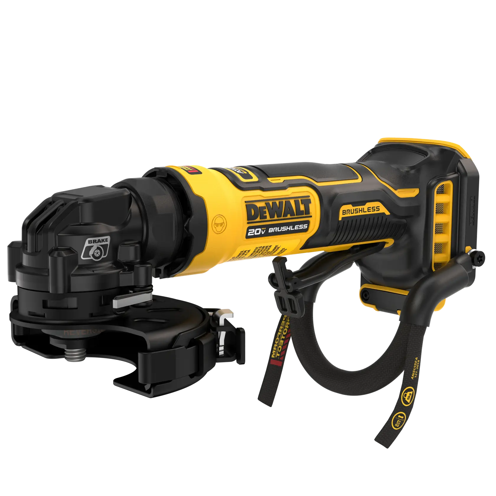 DeWalt DCG400BLR ATOMIC 20V MAX 4" Angle Grinder with Lanyard Ready Attachment Point - image 1