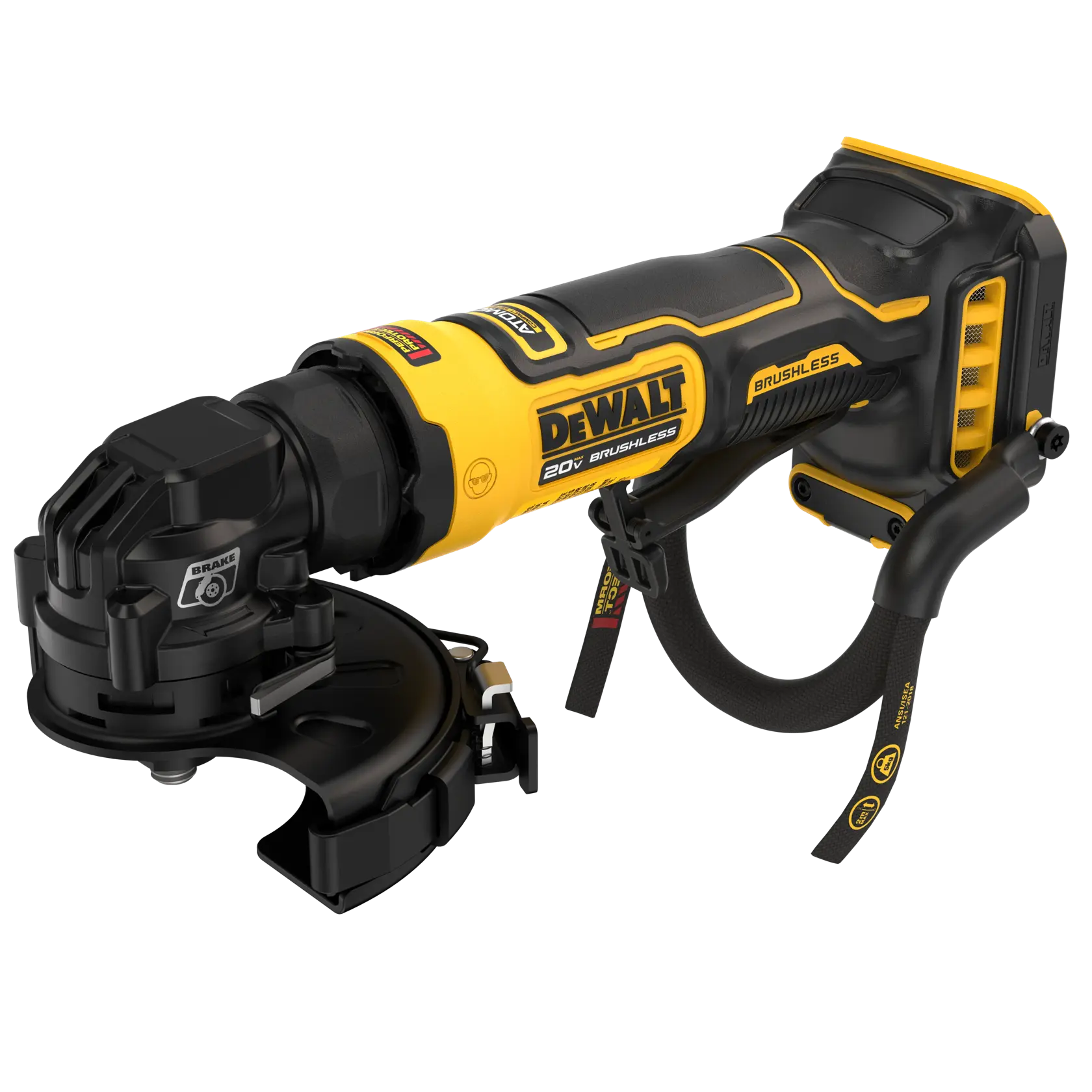 DeWalt DCG400BLR ATOMIC 20V MAX 4" Angle Grinder with Lanyard Ready Attachment Point - image 3
