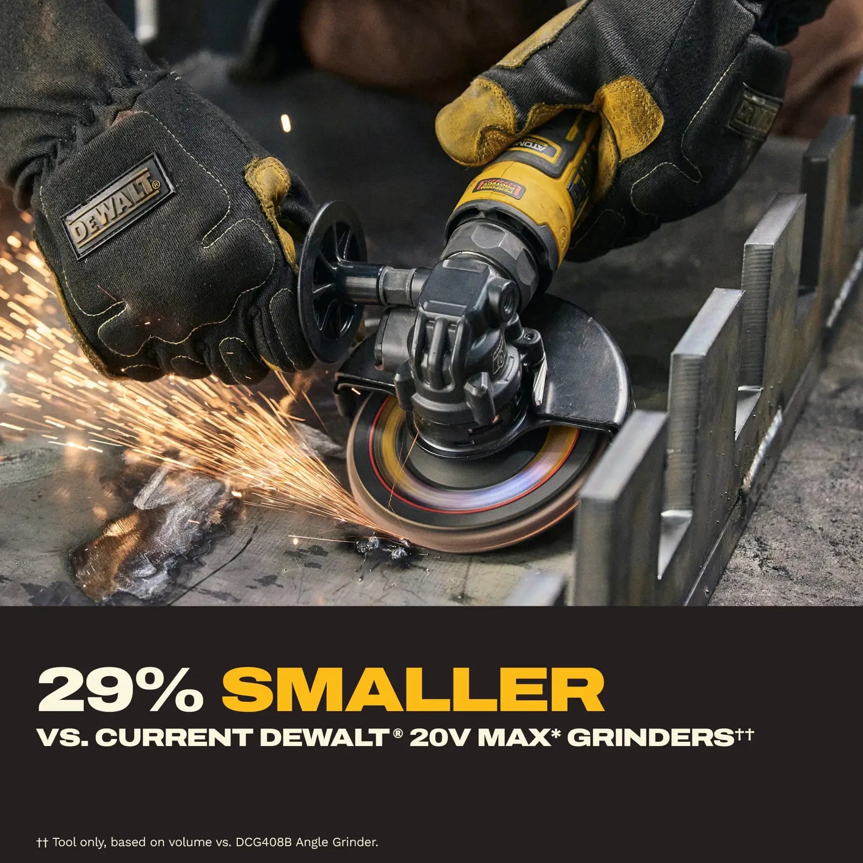 DeWalt DCG402B ATOMIC 20V MAX 4.5" Angle Grinder (Tool Only) - image 6