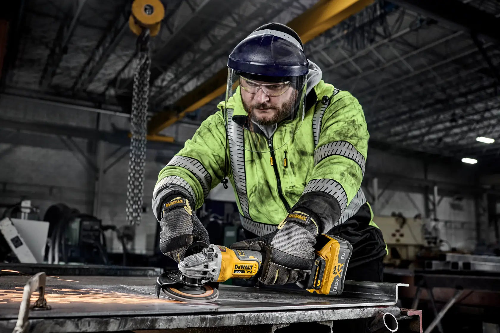 DeWalt DCG410B 20V MAX XR 4-1/2 in. - 5 in. Brushless Cordless Angle Grinder (Tool Only) - image 9