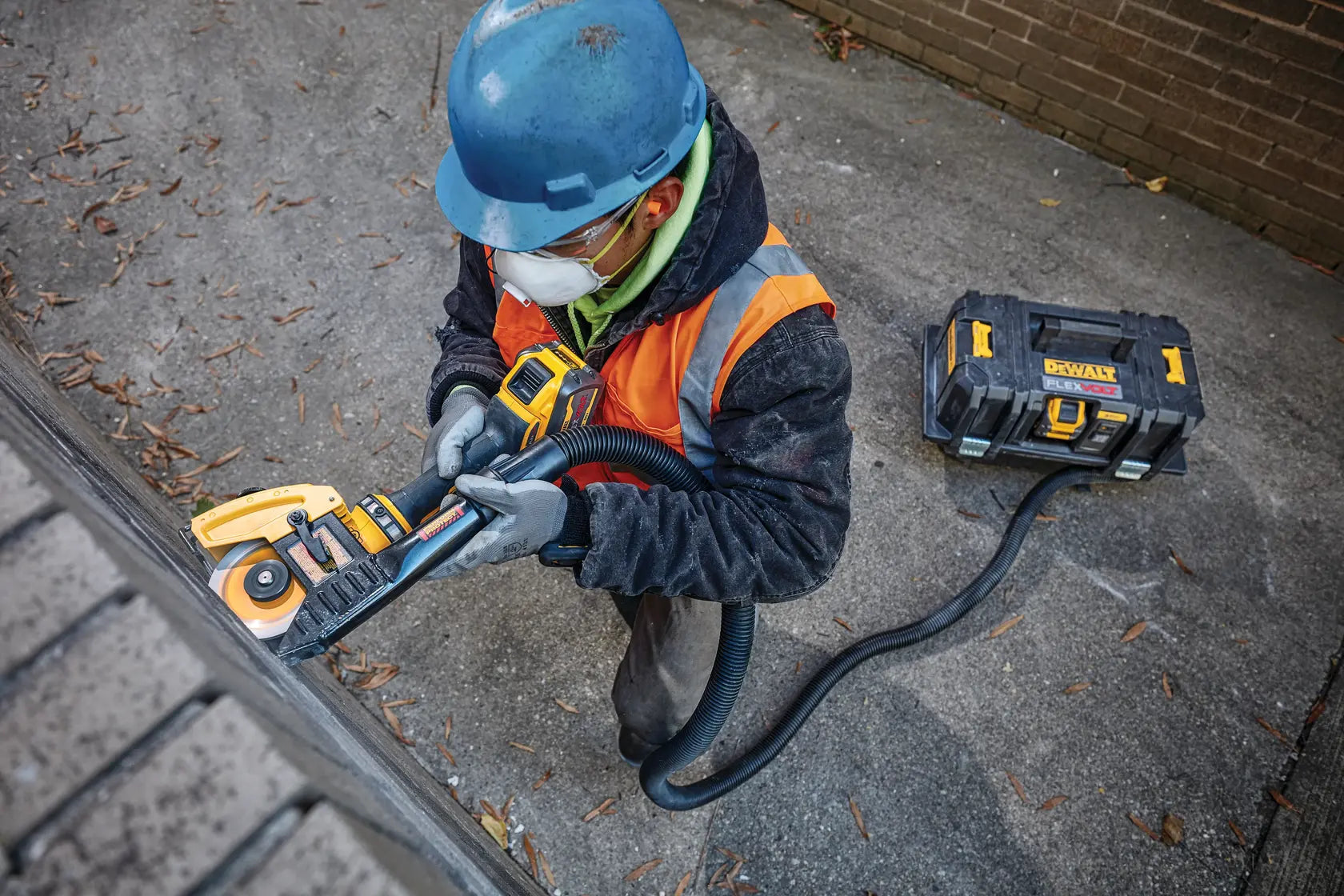 DeWalt DCG418B 60V MAX Brushless Cordless 4-1/2-in - 6-in Grinder With KICKBACK BRAKE (Tool Only) - image 8