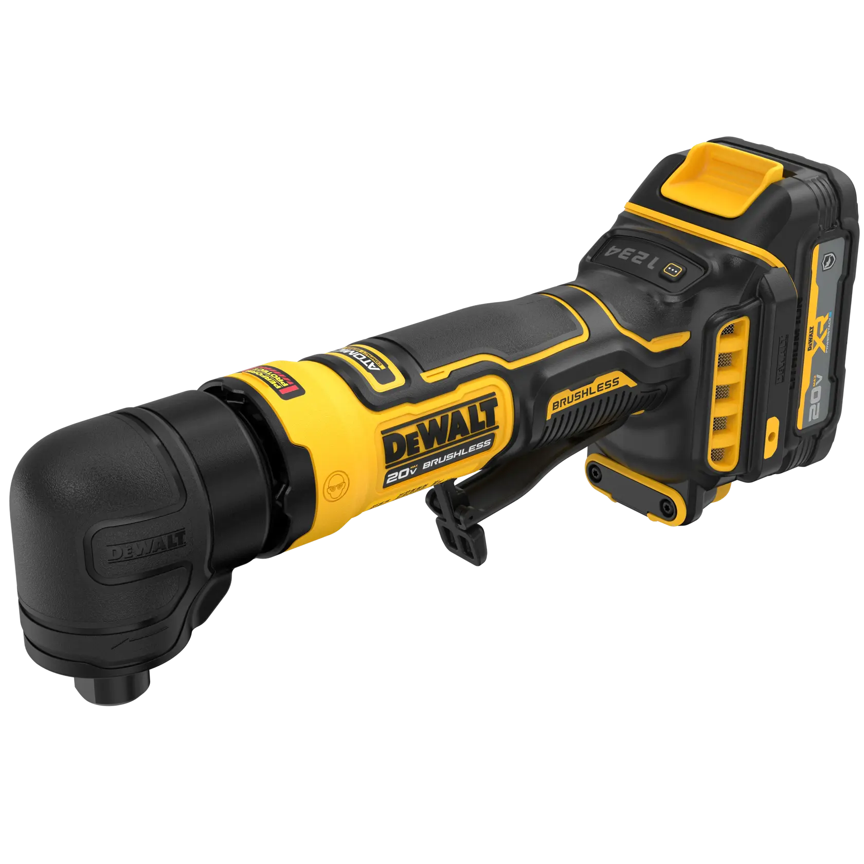 DeWalt DCG422GE1 ATOMIC 20V MAX Right Angle Die Grinder Kit - image 3