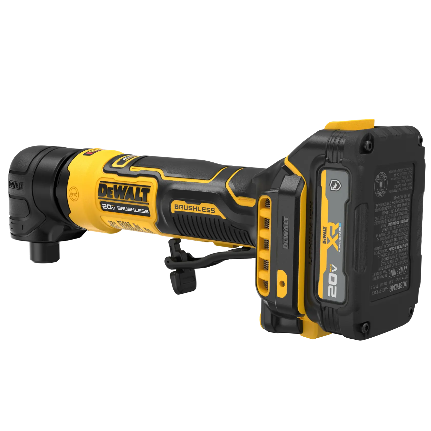 DeWalt DCG422GE1 ATOMIC 20V MAX Right Angle Die Grinder Kit - image 5