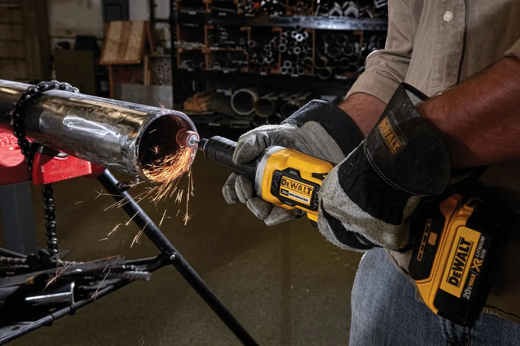 DeWalt DCG426B 20V MAX 1-1/2-in Brushless Variable Speed Cordless Die Grinder (Tool Only) - image 5