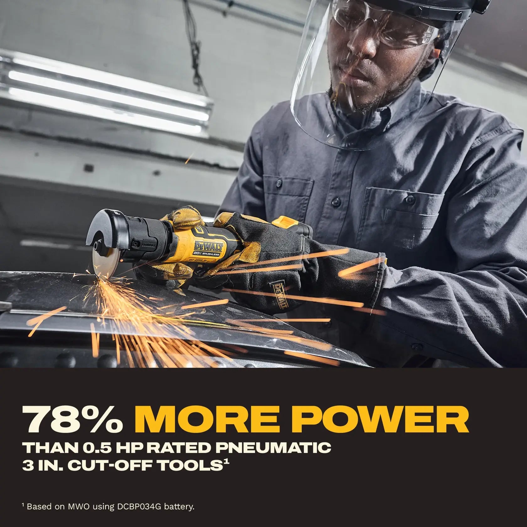 DeWalt DCG430GE2 ATOMIC 20V MAX 3" Cut-Off Tool - 1.7AH Kit - image 6