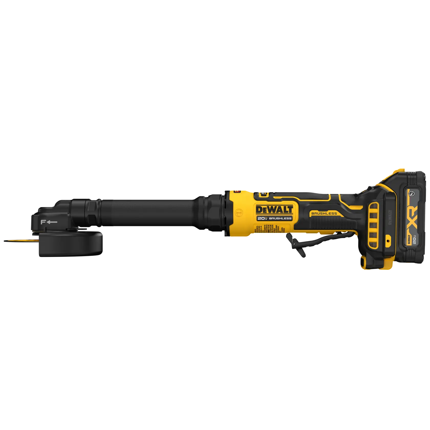 DeWalt DCG432XGE2 ATOMIC 20V MAX Ext 4" Cut-Off Tool - 1.7AH Kit - image 2