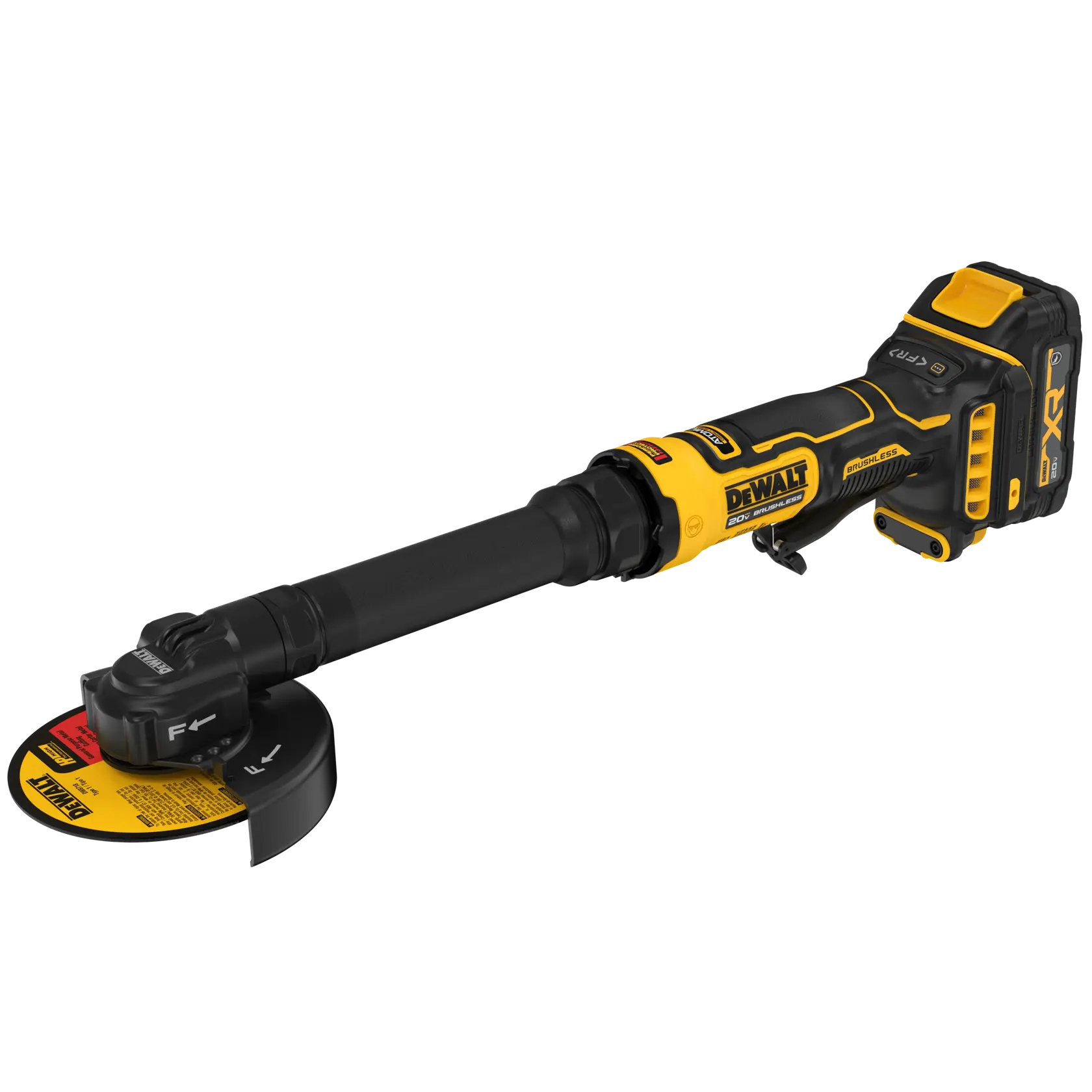 DeWalt DCG432XGE2 ATOMIC 20V MAX Ext 4" Cut-Off Tool - 1.7AH Kit - image 3