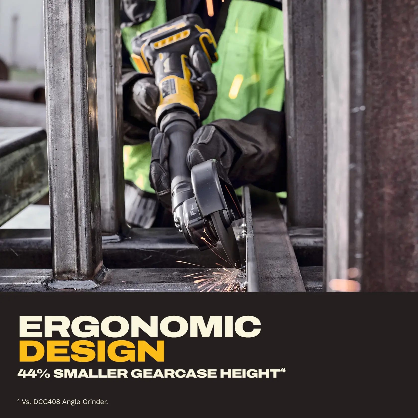 DeWalt DCG432XGE2 ATOMIC 20V MAX Ext 4" Cut-Off Tool - 1.7AH Kit - image 6